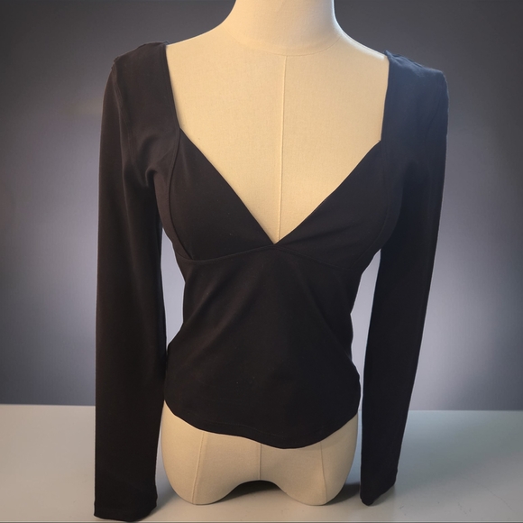 Free People Intimately Black Women's Top Size M - Picture 4 of 5